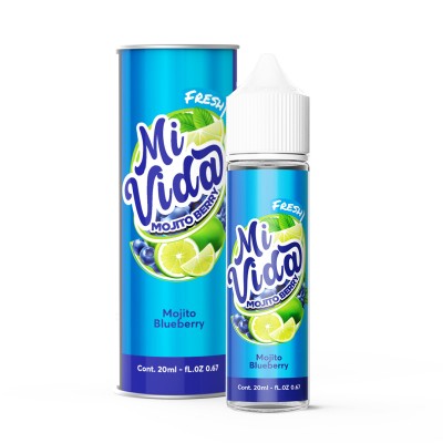 MI VIDA - MOJITO BLUEBERRY 20/60
