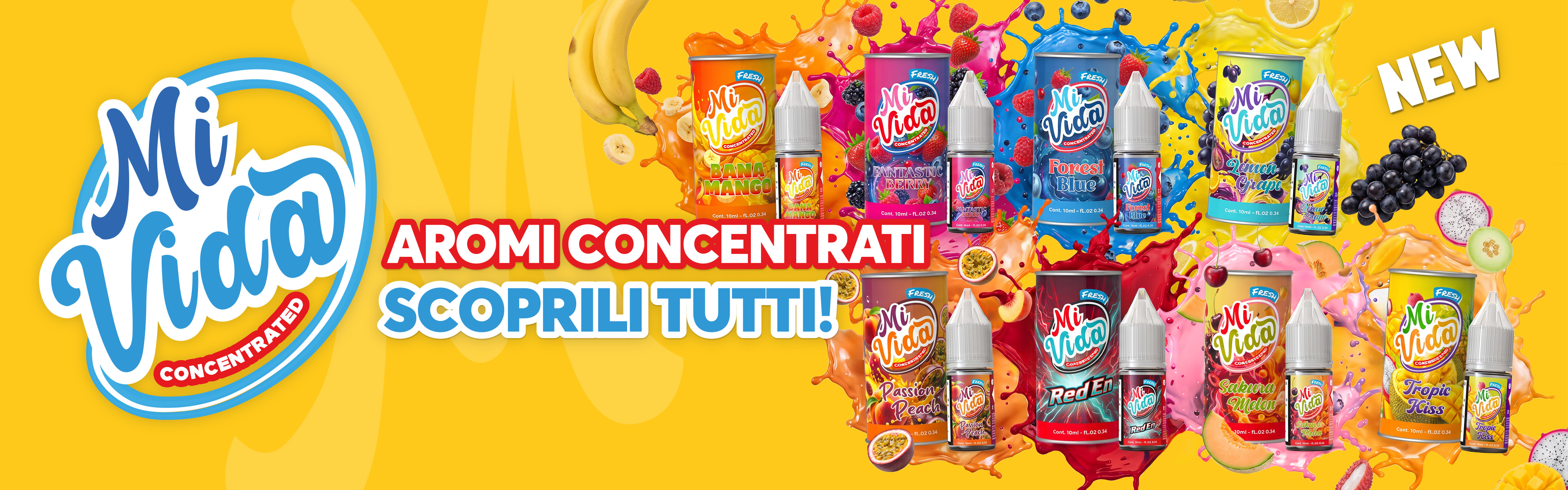NUOVI AROMI CONCENTRATI MIVIDA